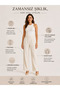 Hayal 27506-26 Women's High Waist Straight-Leg Fabric Trousers Comfortable Fit for Office and Daily Use - 6