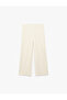Wide Leg Basic Trousers
