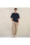 Men Regular Cotton Linen Blend Tee - 2