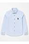U.S. Polo Assn. Boy's Long Sleeve Shirt 4-14 Years Light Blue