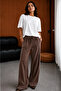 Women's Elastic Waist Tencel Fabric Palazzo Trousers