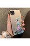 Realme C11 2021 Compatible Silicone Edge Hard Back Case Couple Phone Case Beautiful Girl Patterned