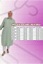 48058 Plus Size Buttoned Muslin Shirt - Plum - 3