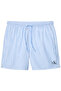 Medium Drawstring Wa Men's Shorts Swim Trunks Gray - 6