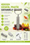 Stainless Steel Julienne Vegetable Peeler Professional Fruit Peeler with Ergonomic Handle