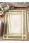Sdtamor Green Square Theme Patterned Modern Woven Base Decorative Carpet Sdtamor55Green - 2