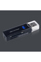 قارئ بطاقات USB 2.0 - قارئ بطاقات ذاكرة متعددة USB 2.0 - قارئ بطاقات محمول متوافق مع بطاقات SD/TF - 2