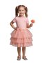 Bow Detailed Tulle Smn Girls' Dress - 2