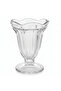 Crystal Footed Glass Ice Cream Cup – 190 ml | Ruffled Rim Dessert Sundae Glass