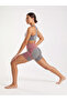X Countoure Seamless Red Detailed Gathering Short Sports Leggings