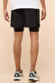 Layered Shorts with Drawstring Waist - 5