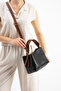 New Special Knitted Handle Medium Size Hand and Shoulder Bag with Internal Wallet and Adjustable Strap (Length 17 cm Width 26 cm) - 2