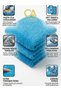 3 Pieces of Cake-Polish Application and Wiping Microfiber Cloth 40X40 cm - 3