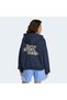 3-Stripes Studio Women's Blue Hoodie - 2
