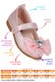 Amira Glittery Velcro Baby Girl / Child Ballerina Shoes - 2