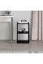 Lonie Nightstand 34cm W - Black Bute - 2