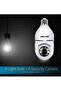Intelligent WiFi Cradle Headcamera 2MP Smart Bulb E27 Security Camera: 360° PTZ Panoramic View - 7