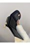 Women's Black Multi-Compartment Zippered and Snap-Closed Stylish Mini Wallet - with Card Holder and Coin Compartment - 3