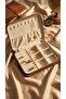 Jewelry Box Organizer Travel Case Necklace Ring Earring Organizer Leather Brown 22Cmx17Cm - 7