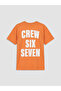 Original Oval Collar Printed Boy's T-Shirt - 7