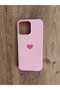 iPhone 15 Pro Max Heart Printed Velvet Inside Silicone Phone Case (Pink) - 3