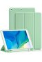 iPad 9th/8th/7th Gen Case (2021/2020/2019) 10.2-Inch with Pencil Holder Slim Soft Smart Magnetic Stand