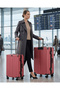 Aluminum Frame Unbreakable Luggage 2Pcs Set (20/24 Inch) Polycarbonate Hard Shell Suitcase - 2