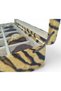 Diji 5 Glasses 5 Watch Box Watch and Glasses Bag Tiger Inside Cream Brown Padded - 5