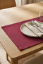 Barcelona Velvet Textured 6-Piece American Service Cherry - 2