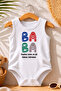 Dad Themed Baby Bodysuit 100% Cotton Zero Sleeve Bodysuit