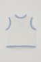 Baby Boy Vest with Textured Button Detail, 0-9 Months, Ecru - 2