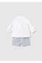 Sort Shirt Vest Set - 3
