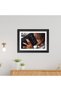 Alayra Death Note Manga Light Yagami Kira Poster Framed Painting with Black Frame (12inches - 2