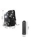 Footballer Backpack Set Complimentary Football w/ Insulated Stainless Steel Water Bottle – Black - 9