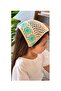 Green Daisy Knitted Bohemian Bandana