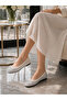 Elegant Stone Detailed Women's Ballerinas - 8