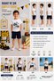Summer Westward Double Scoop Printed Boys' Black Shorts and White T-Shirt Set - 2