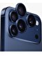 Compatible for iPhone 17 Pro / 17 Pro Max Camera Lens Protector, 9H Tempered Glass - Blue Titanium