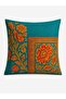 Amber Bloom 4-Piece Digital Print Polyester Kirlent Cover Set (Kr) - 3