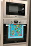Decorative Kitchen Cotton Oven Towel with Special Pattern 35X50 cm Washable