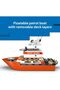 City Coast Guard Rescue Boat, 742 Pieces - 3