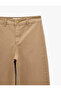 Comfortable Cut-Out High Waist Jean Pants with Pockets - Culoette Jean - 6