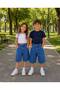 Jeans Girls & Boys Long Denim Shorts - 5