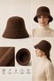 Women's Cashmere Bucket Hat – Soft Textured Minimal Bucket Hat |   Winter Stylish and Timeless Design - 3