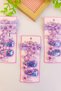 Girl's Floral Buckle Set 8 Pieces – Glittery Snap Fasteners and Rubber Buckle Combination - 3