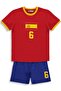 Spain Printed 2-Piece Set for Ages 10-13 - Cotton Jersey - Red - 4