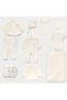 Scalloped Muslin 10-Piece Newborn Baby Set |   Premium Hospital Discharge Team - 2