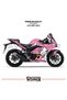 Yamaha R25 Hello Kitty Fairing Sticker Motorcycle Fairing Model Ready Kit 2019 / 2024 Compatible