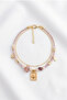 2 Piece Sun Star Crystal Ankle Bracelet - 3
