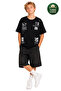 Men's Basic Short Sleeve 100% Cotton Printed T-Shirt with Embroidery Detail, Cool and Comfortable Black T-Shirt - 2